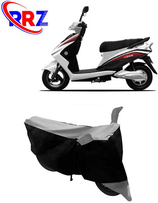 RRZ Waterproof Two Wheeler Cover for Okinawa(Ridge, Black, Grey)