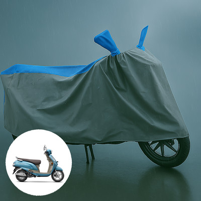 CODOKI Waterproof Two Wheeler Cover for Suzuki(Access SE, Grey, Blue)