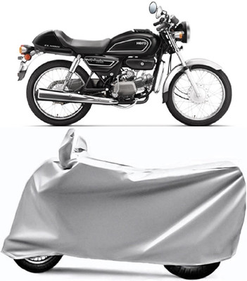 V VINTON Two Wheeler Cover for Hero(Splendor Pro Classic, Grey)