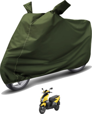 Auto Hub Waterproof Two Wheeler Cover for TVS(Ntorq 125, Green)