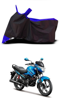 VESMEI Two Wheeler Cover for Hero(Glamour i3s, Blue)