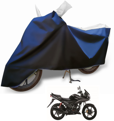 Euro Care Waterproof Two Wheeler Cover for Honda(CBF Stunner, Silver)