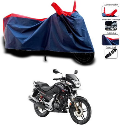KEDIT Two Wheeler Cover for Hero(CBZ, Red)