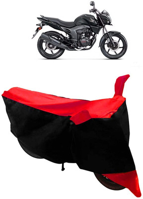 DeepShakshi AUTOMOTIVE Two Wheeler Cover for Honda(Trigger, Red, Black)
