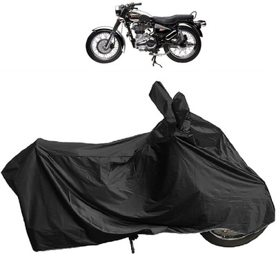 DIGGU Two Wheeler Cover for Royal Enfield(Electra 5S, Black)