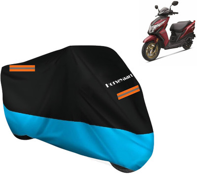 Horseyaart Waterproof Two Wheeler Cover for Honda(Deo, Blue)