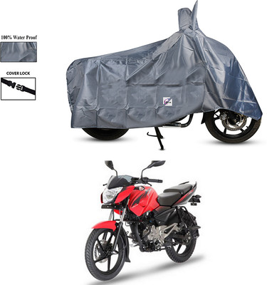 EGAL Waterproof Two Wheeler Cover for Bajaj(Pulsar 135 BS6, Grey)