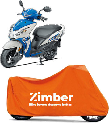 THE REAL ARV Two Wheeler Cover for Honda(Dio, Orange)