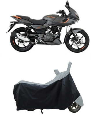 Coxtor Waterproof Two Wheeler Cover for Bajaj(Pulsar 180F BS6, Grey)