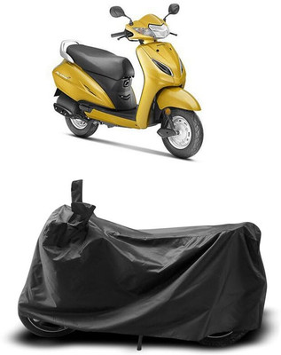 AASHTIK MART Two Wheeler Cover for Honda(Activa 5G, Black)