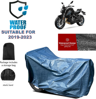 GOSHIV-car and bike accessories Waterproof Two Wheeler Cover for CFMoto(Blue)