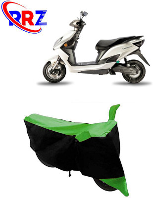 RRZ Waterproof Two Wheeler Cover for Evolet(Derby, Black, Green)