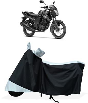 Tricway Two Wheeler Cover for Yamaha(SZ-RR V2 BS6, White)