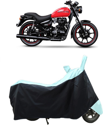 Coxtor Waterproof Two Wheeler Cover for Royal Enfield(Thunderbird 350, White)