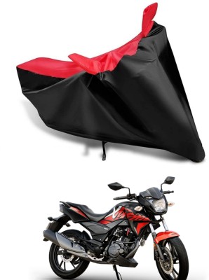 KEDIT Two Wheeler Cover for Hero(Xtreme 200R, Red, Black)