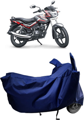 Amexride Two Wheeler Cover for TVS(Star City, Blue)