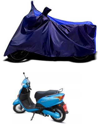 VESMEI Two Wheeler Cover for Hero(Electric Optima HS500 ER, Blue)