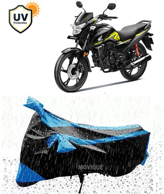 MOVIQUE Waterproof Two Wheeler Cover for Honda(SP125, Black)
