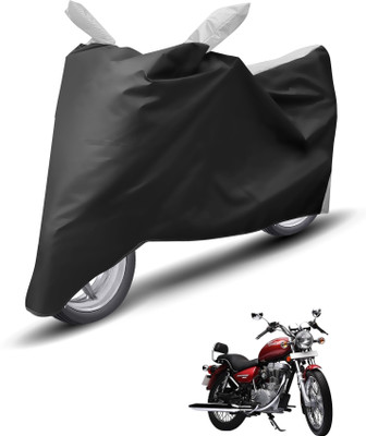 Caronix Waterproof Two Wheeler Cover for Royal Enfield(Thunderbird 500, Silver)