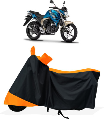 Tricway Two Wheeler Cover for Yamaha(FZ S FI (V 2.0), Orange)