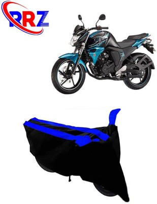 GoldRich Waterproof Two Wheeler Cover for Yamaha(FZ-S, Black, Blue)