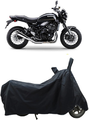 Coxtor Waterproof Two Wheeler Cover for Kawasaki(Z900RS BS6, Black)