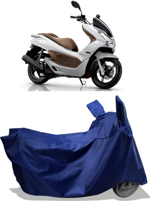 Amexride Two Wheeler Cover for Honda(PCX 125, Blue)