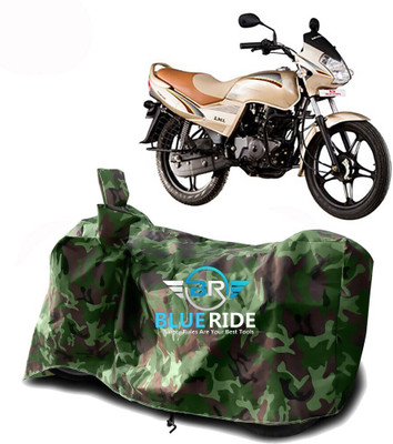 Dashify Two Wheeler Cover for LML(Freedom Prima, Green, Brown)