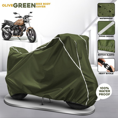 OliverX Waterproof Two Wheeler Cover for Hero(Xpulse 200T, Green)