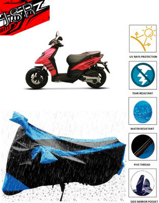 J S R Waterproof Two Wheeler Cover for Aprilia(SXR 125, Blue)
