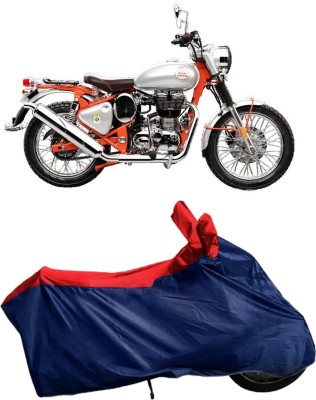 APNEK Waterproof Two Wheeler Cover for Royal Enfield(Bullet 500, Blue, Red)