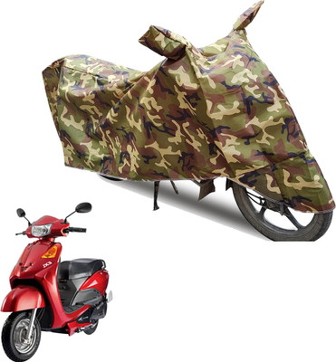 SS FOR YOUR SMART NEEDS Waterproof Two Wheeler Cover for Indus(Yo EXL, Green)