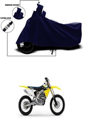 RAAMKM Two Wheeler Cover for TVS, Bajaj, Hero, Honda, KTM(SuperSport, Blue)