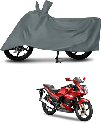 MMSSTAR Waterproof Two Wheeler Cover for Hero(Karizma ZMR, Grey)