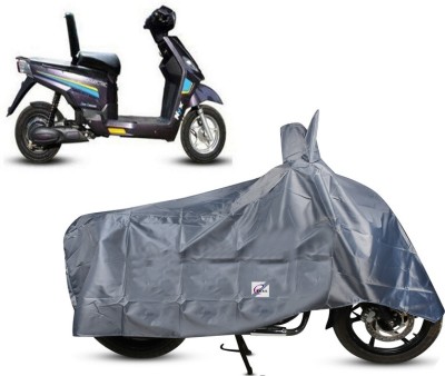 EGAL Waterproof Two Wheeler Cover for Hero(Electric NYX BS6, Grey)