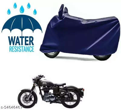 gurukul mart Waterproof Two Wheeler Cover for Indian(42 BS6, Blue)