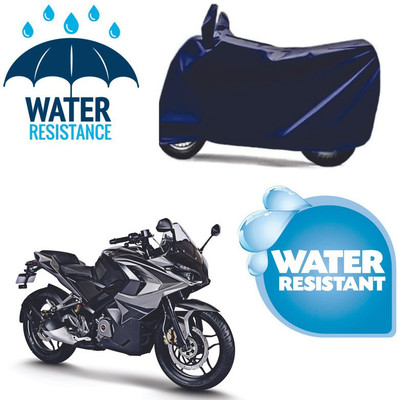 AUTOCAD Waterproof Two Wheeler Cover for Bajaj(Pulsar SS400, Blue)