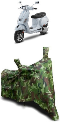 ATBROTHERS Waterproof Two Wheeler Cover for Vespa(Vespa SXL 125, Multicolor, Green)
