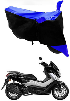 Mdstar Waterproof Two Wheeler Cover for Yamaha(NMax 155, Blue, Black)