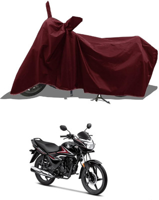 DeepShakshi AUTOMOTIVE Waterproof Two Wheeler Cover for Honda(CB Shine, Maroon)