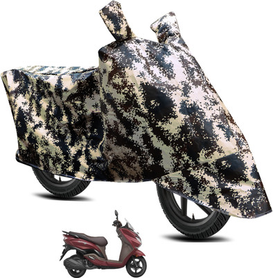 Auto Hub Waterproof Two Wheeler Cover for Suzuki(Burgman Street, Multicolor)