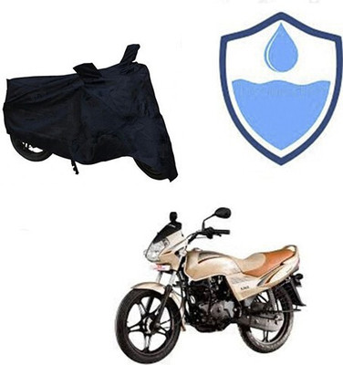 DeepShakshi AUTOMOTIVE Waterproof Two Wheeler Cover for LML(Freedom, Black)