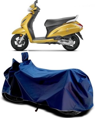 AASHTIK MART Two Wheeler Cover for Honda(Activa 6G, Blue)