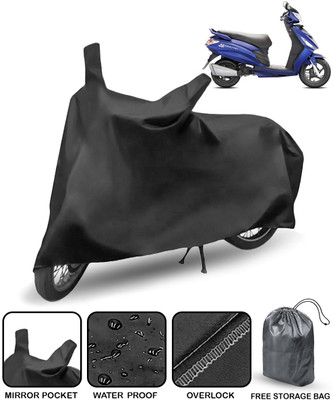 AutoRetail Waterproof Two Wheeler Cover for Hero(Maestro, Black)