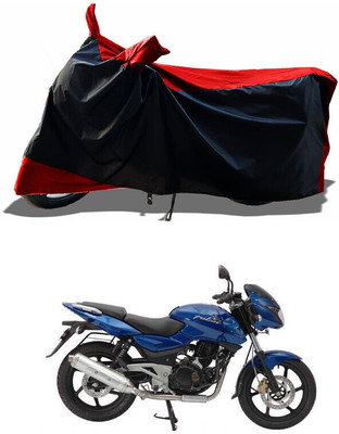 DeepShakshi AUTOMOTIVE Waterproof Two Wheeler Cover for Bajaj(Pulsar 220 DTS-i, Red)