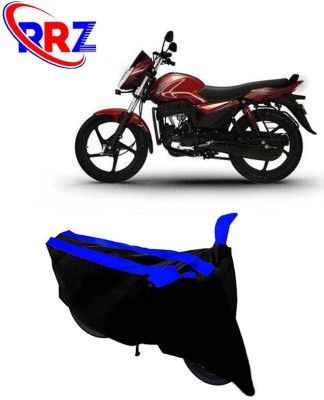 RRZ Waterproof Two Wheeler Cover for Mahindra(Mojo UT 300, Black, Blue)