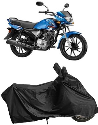 DIGGU Two Wheeler Cover for Yamaha(Saluto RX BS6, Black)