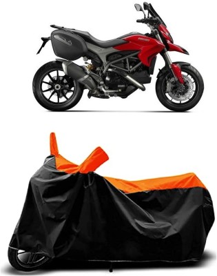 VESMEI Two Wheeler Cover for Ducati(Hyperstrada, Orange)