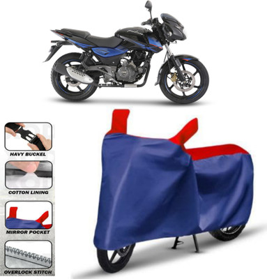 WMIZEXA Two Wheeler Cover for Bajaj(Pulsar 150, Red)