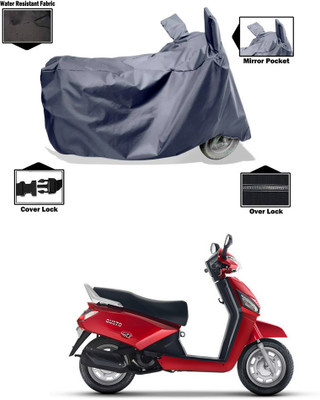 CODOKI Waterproof Two Wheeler Cover for Mahindra(Gusto 125 BS6, Grey)
